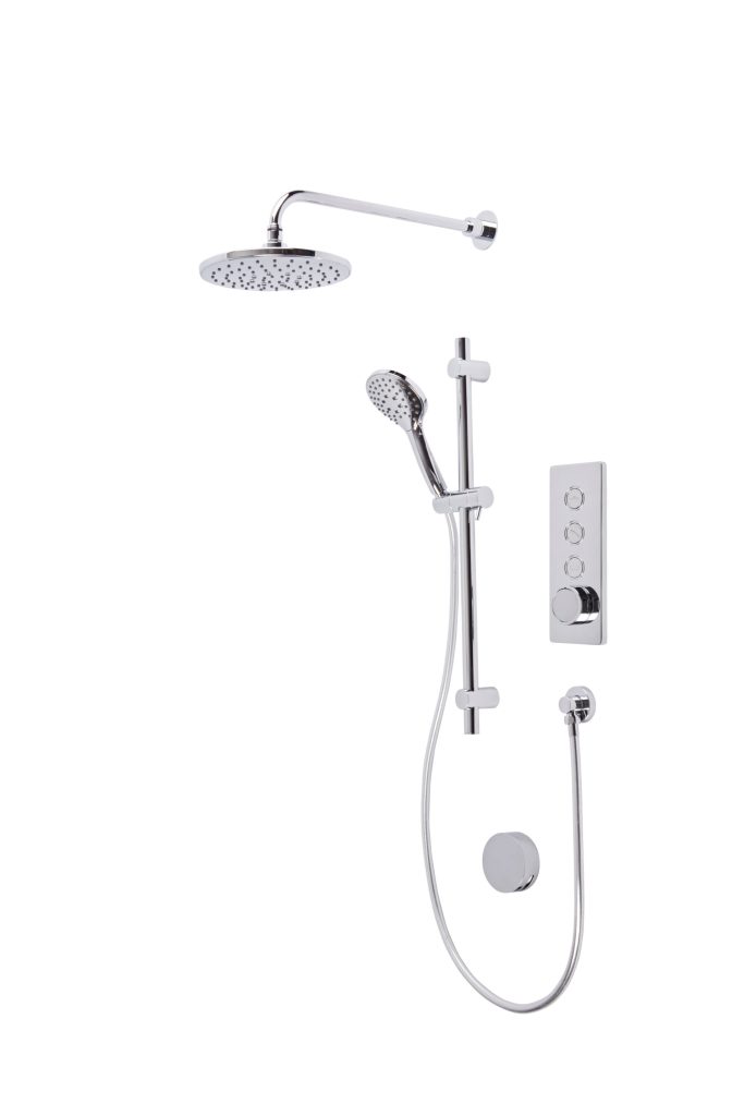Axiom 3 Function Shower System with Shower Head, Riser Kit and Bath Filler Axiom 3 Function Shower System with Shower Head, Riser Kit and Bath Filler - Image 1