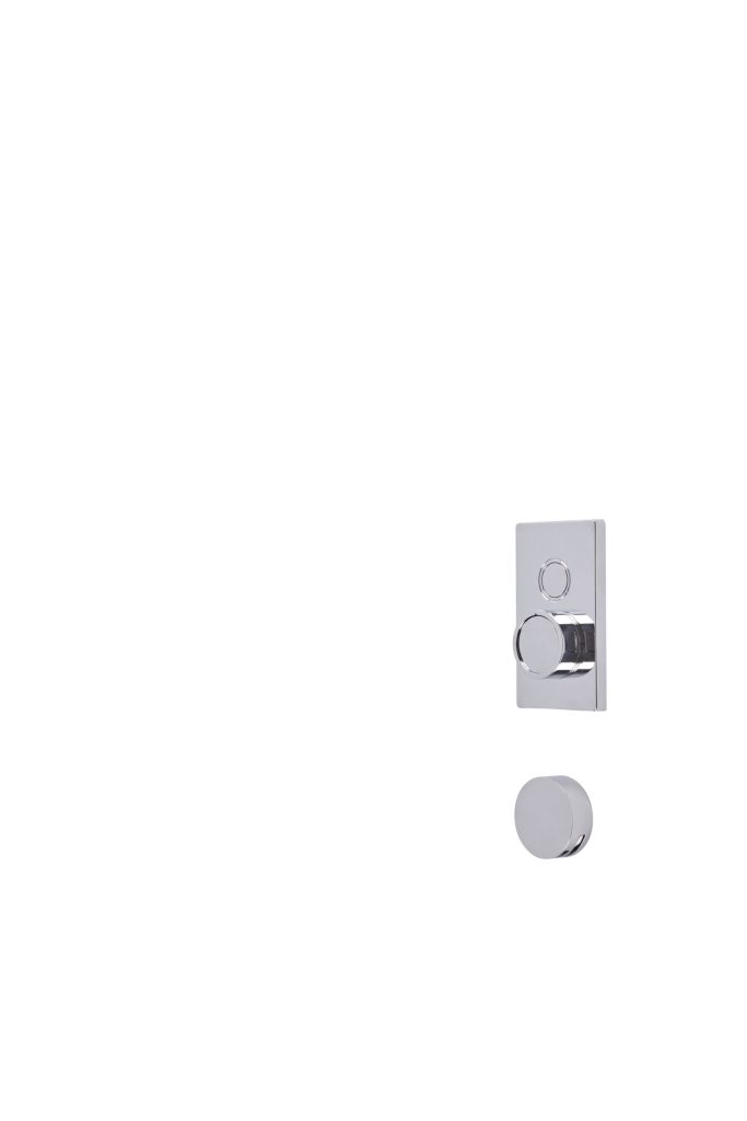 Axiom Single Function Push Button Concealed Shower System with Bath Filler Axiom Single Function Push Button Concealed Shower System with Bath Filler - Image 1
