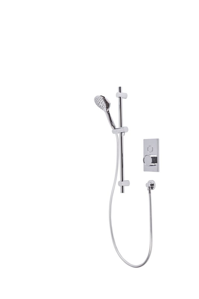 Axiom Single Function Push Button Concealed Shower System with Riser Kit Axiom Single Function Push Button Concealed Shower System with Riser Kit - Image 1