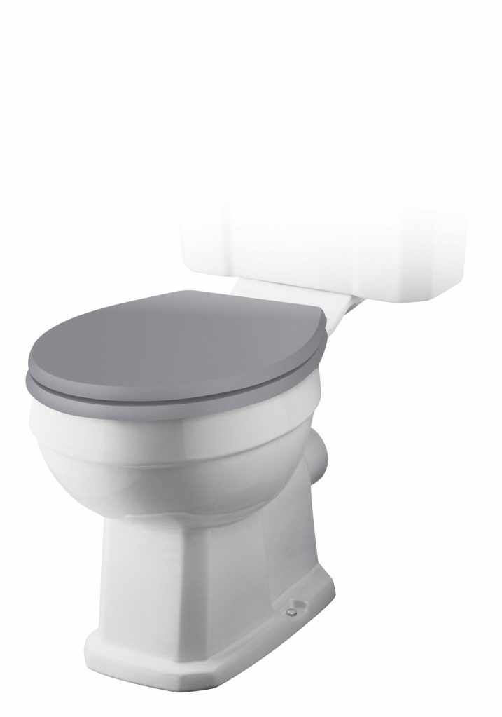 Fitzroy Comfort Height Pan - Close Coupled - White Ceramic Fitzroy Comfort Height Pan - Close Coupled - White Ceramic - Image 1