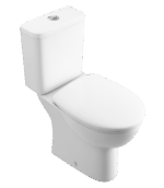Kota Space Saver Close Coupled WC Pack Inc Soft Close Seat