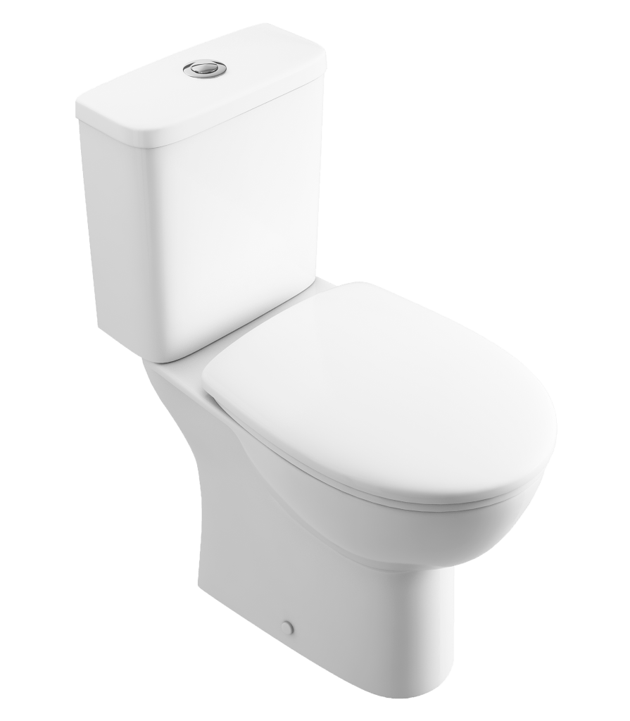 Kota Space Saver Close Coupled WC Pack Inc Soft Close Seat Kota Space Saver Close Coupled WC Pack Inc Soft Close Seat - Image 1