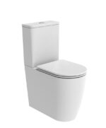 Compass Round Comfort Height Close Coupled Fully Enc Wc Pan