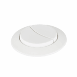 2 Prong push button - White