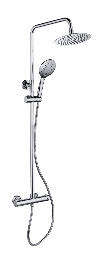 Round Exposed Shower Valve