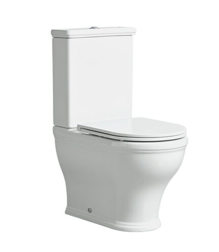 Lansdown Short Projection Fully Enclosed Close Coupled WC - 6/4L
