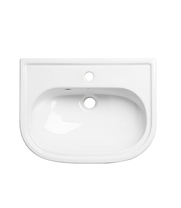 Slim Depth Semi Countertop Basin 1 Tap Hole Slim Depth Semi Countertop Basin 1 Tap Hole - Image 1