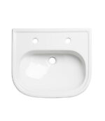 Semi Countertop Basin 2 Tap Hole