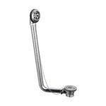 11/2" Exposed Bath Waste c/w Solid Plug & Chain For Freestanding Baths
