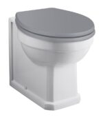 Fitzroy Comfort Height Pan - Back to Wall - White Ceramic