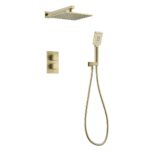 Dayla Shower Kit 2 - Brushed Brass