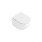 Edison Wall Hung Pan & D-Shape Seat - Image 7
