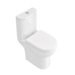 Finley Open Back Semi CH Pan, Cistern & D-Shape Seat - Image 3