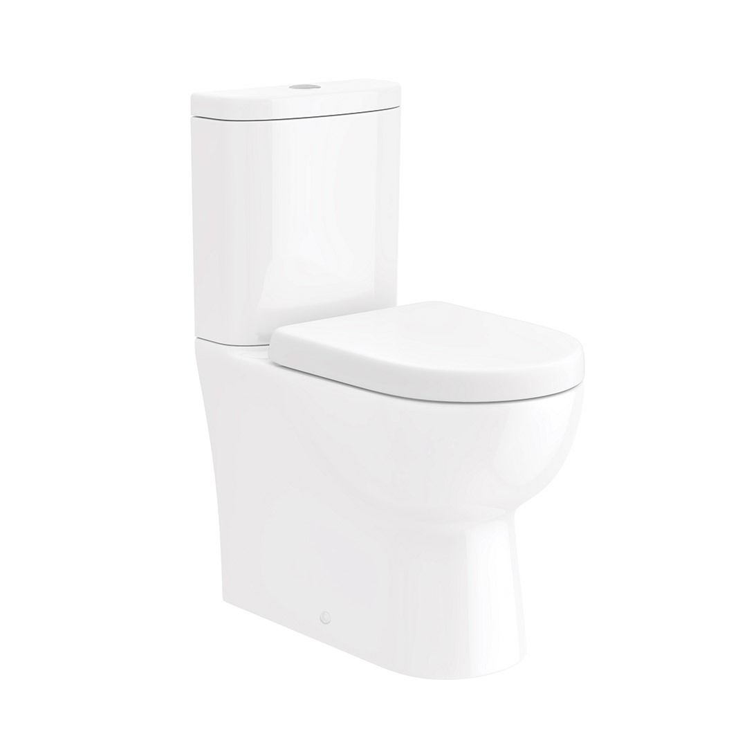 Finley Fully Enclosed Semi CH Pan, Cistern & D-Shape Seat Finley Fully Enclosed Semi CH Pan, Cistern & D-Shape Seat - Image 1