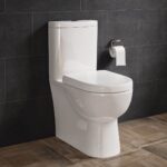 Finley Fully Enclosed Semi CH Pan, Cistern & D-Shape Seat - Image 2