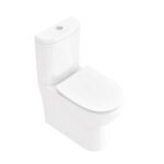 Finley Fully Enclosed Semi CH Pan, Cistern & D-Shape Seat - Image 7