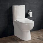 Finley Fully Enclosed Semi CH Pan, Cistern & D-Shape Seat - Image 6