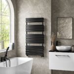 Jett Heated Towel Rail - Black