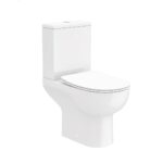 Foye Open Back Pan, Cistern & D-Shape Seat - Image 5