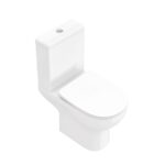 Foye Open Back Pan, Cistern & D-Shape Seat - Image 7