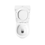 Foye Open Back Pan, Cistern & D-Shape Seat - Image 9