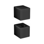 Dayla Square Concealed Valve Handle Pack - Black