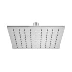 Dayla Brass Head Square 250mm - Chrome