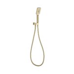 Dayla Wall Outlet & Handset Holder Kit - Brushed Brass