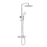 Ryver Exposed Thermostatic Shower - Chrome