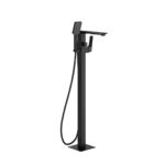 Dayla Floor Standing Bath Shower Mixer - Black