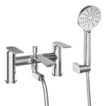 Kallan Bath Shower Mixer & Kit - Chrome