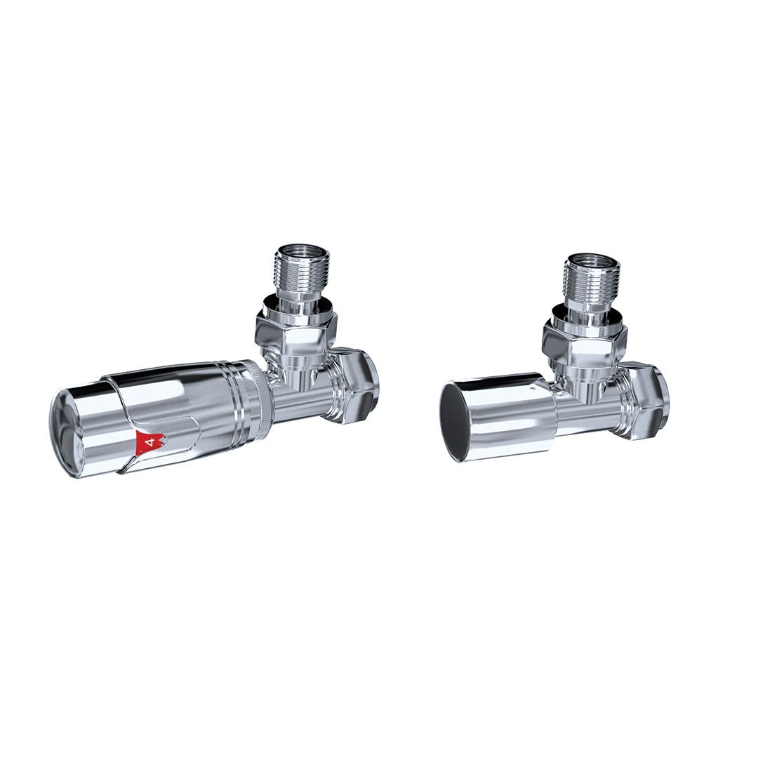 Thermostatic Radiator Valves - Angled Thermostatic Radiator Valves - Angled - Image 1