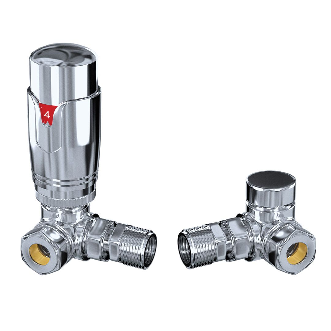 Thermostatic Radiator Valves - Corner Thermostatic Radiator Valves - Corner - Image 1