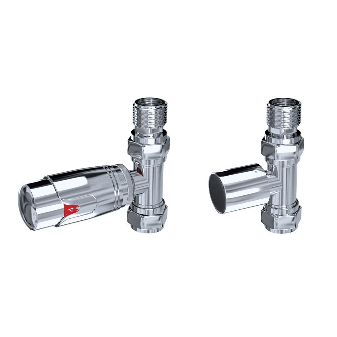 Thermostatic Radiator Valves - Straight Thermostatic Radiator Valves - Straight - Image 1