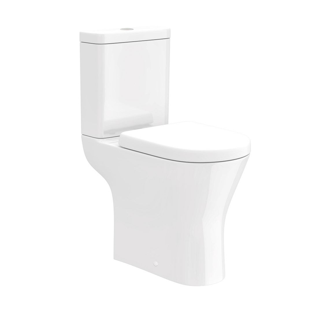 Preston Open Back CH Pan, Cistern & D-Shape Seat Preston Open Back CH Pan, Cistern & D-Shape Seat - Image 1