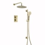 Ryver Shower Kit 3 - Brushed Brass