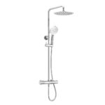Ryver Exposed Thermostatic Shower - Chrome