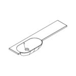 Combi Slimline Worktop Basin