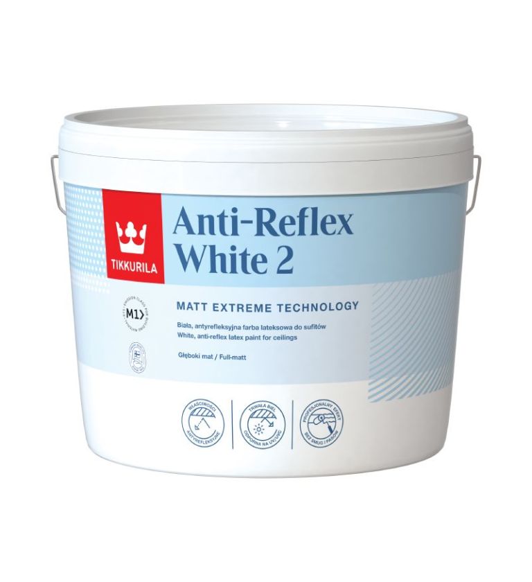 tikkurila_anti-reflex_white2_10l.jpg Tikkurila Anti-Reflex White 2 - Image 1