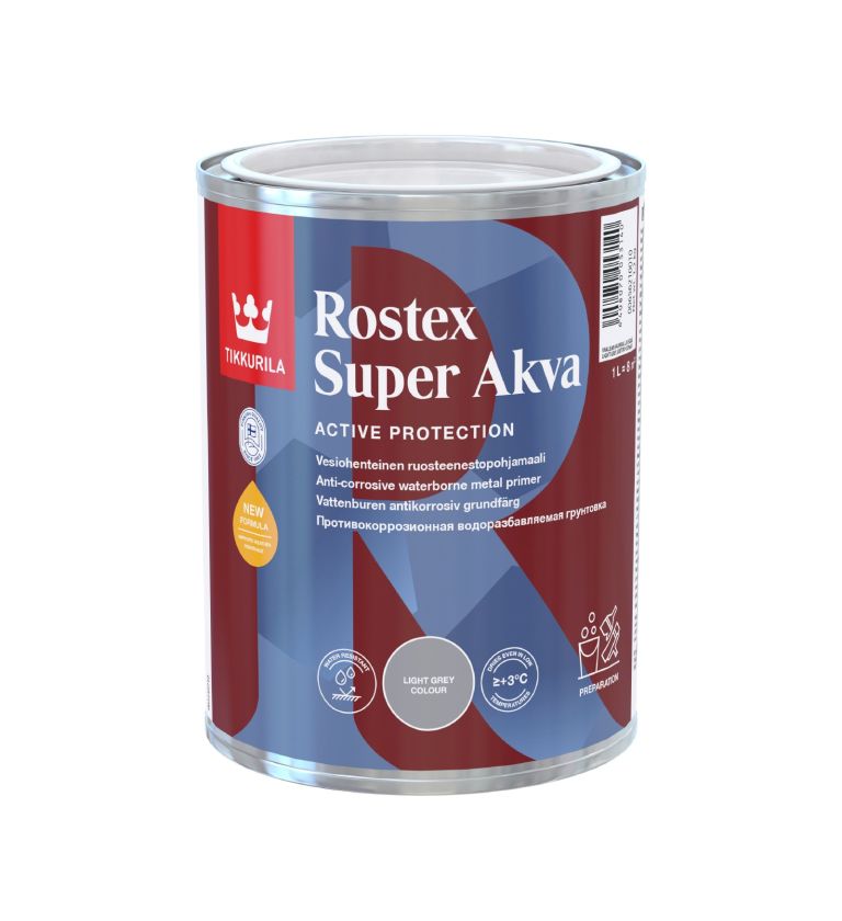 tikkurila_rostex_super_akva_lightgrey_1L_3.jpg Rostex Super Akva - Image 1