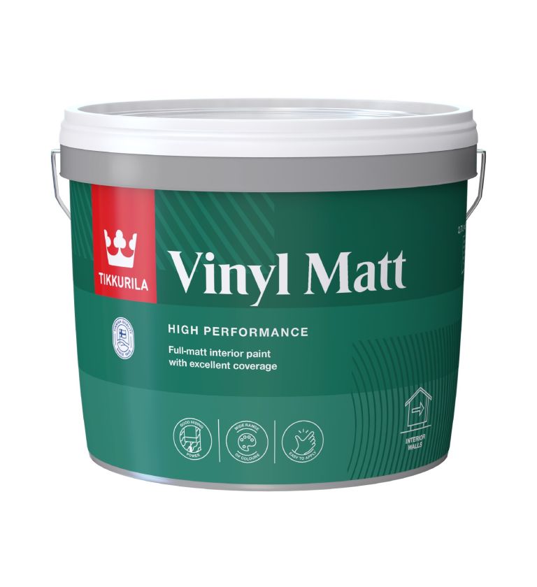 tikkurila_vinyl_matt_2_7L_2.jpg Tikkurila Vinyl Matt Emulsion - Image 1