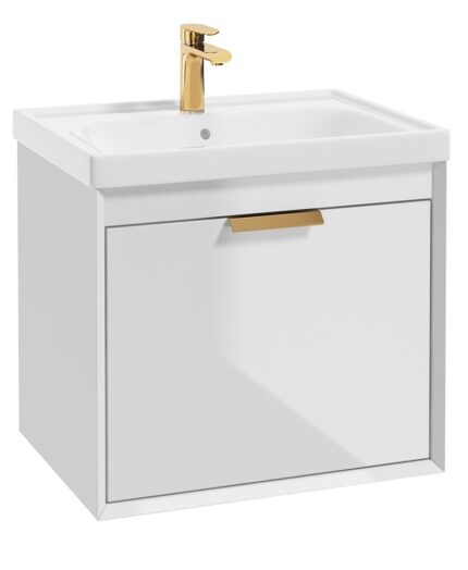 FJORD Wall Hung 60cm Two Drawer Vanity Unit
