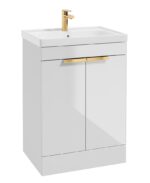 STOCKHOLM Floorstanding 60cm Two Door Vanity Unit