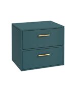 FINLAND Wall Hung 60cm Two Drawer Countertop Vanity Unit
