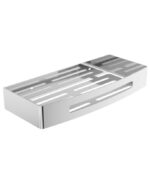 CORA Shower Basket Chrome