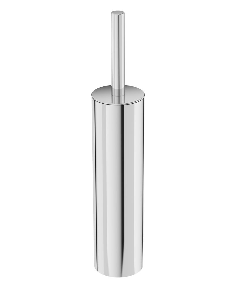 1673363742_ua0046-1 STESSA Round Toilet Brush & Holder Chrome - Image 1