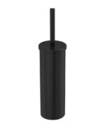 STESSA Round Toilet Brush & Holder Matt Black