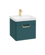 FREYA Wall Hung 50cm Single Drawer Vanity Unit