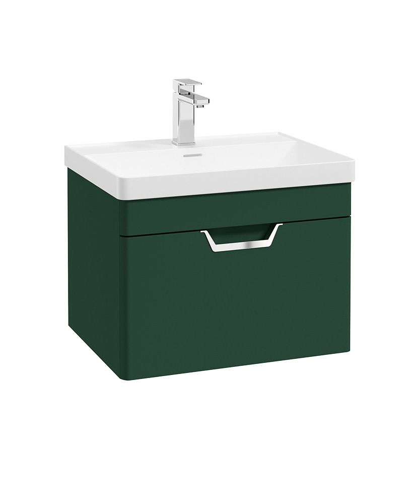 1673363840_cwfre601drwg-1 FREYA Wall Hung 60cm Single Drawer Vanity Unit - Image 1