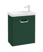 FREYA Wall Hung 55cm Single Door Cloakroom Vanity Unit